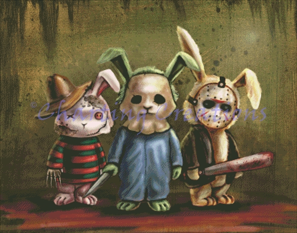 horror stuffed bunnies